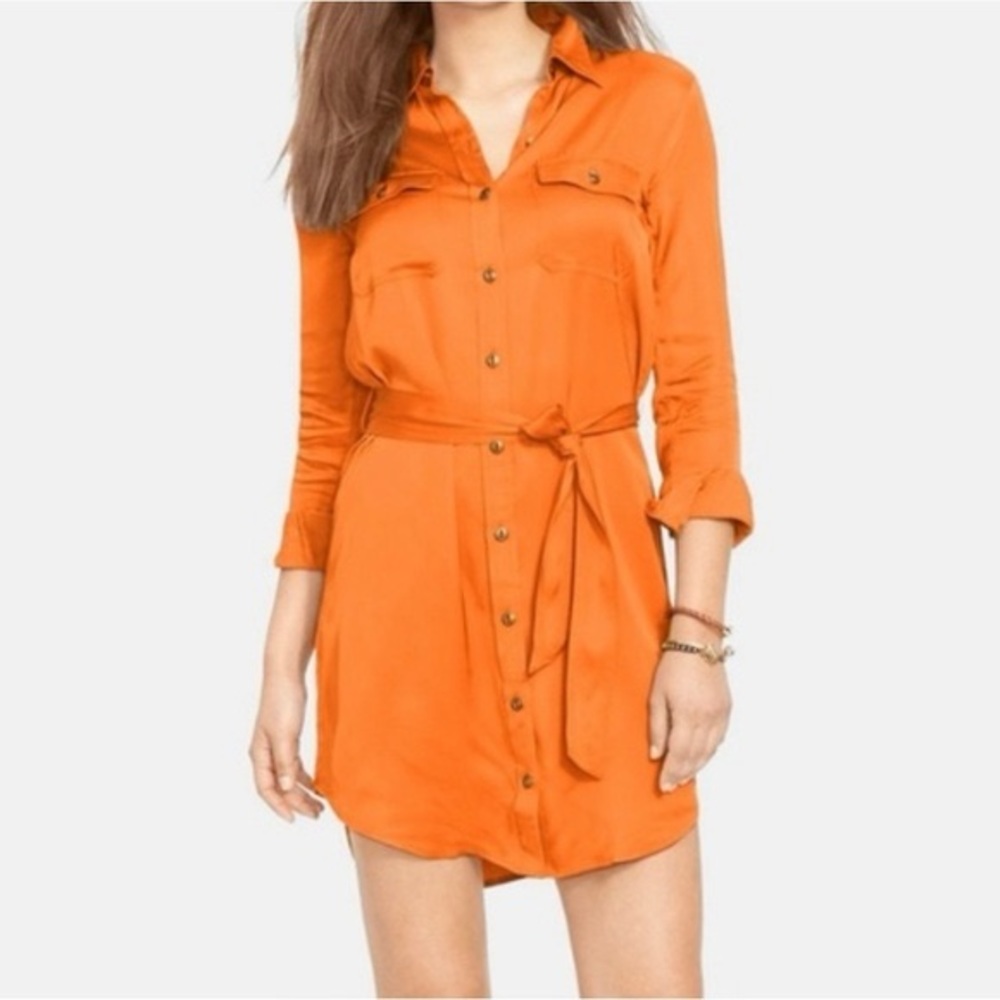 Lauren Ralph Lauren NWT utility/cargo style shirtdress